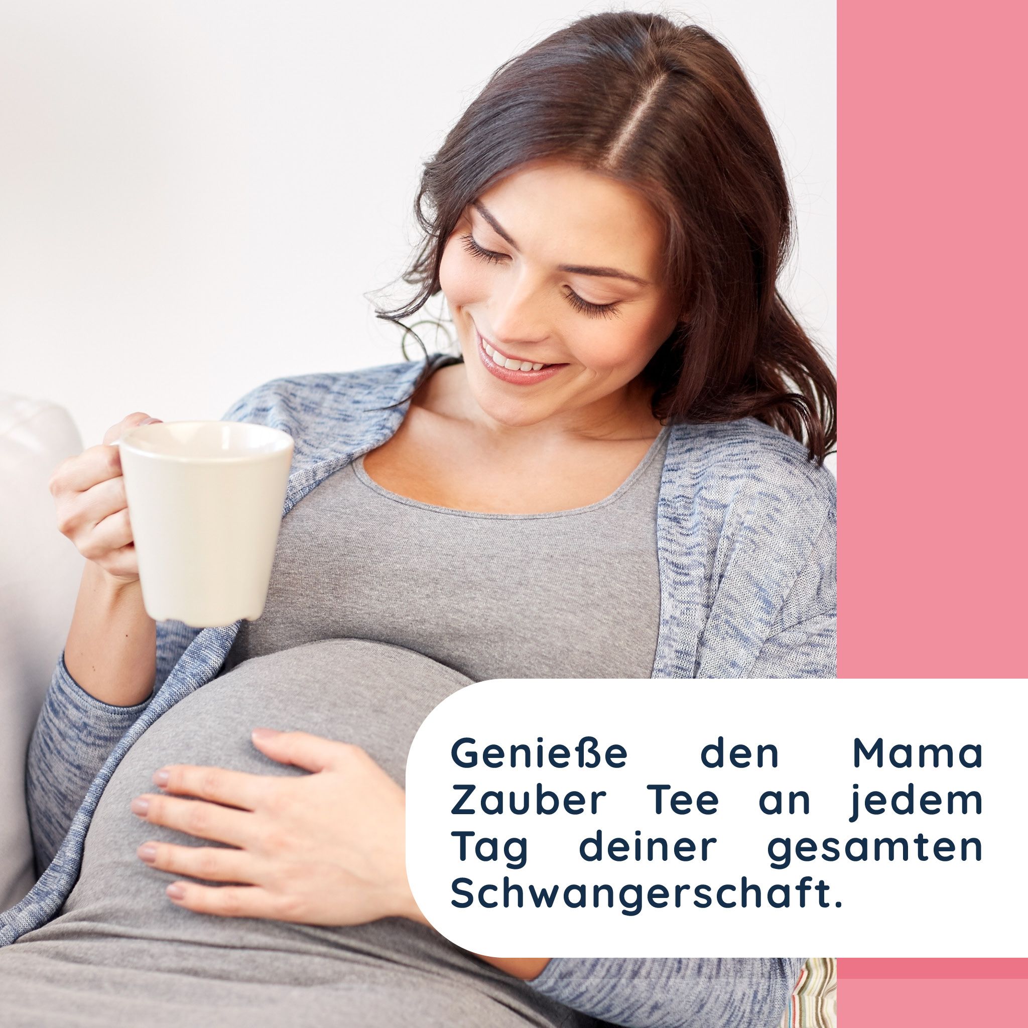 miapanda Mama Zauber - Schwangerschaftstee 100% BIO - mit  Frauenmantel, Schafgarbe, Johanniskraut