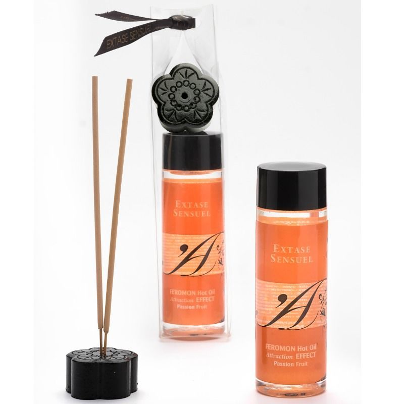 Extase Sensual - Massageöl mit Wärmeeffekt und Pheromonen 100 ml