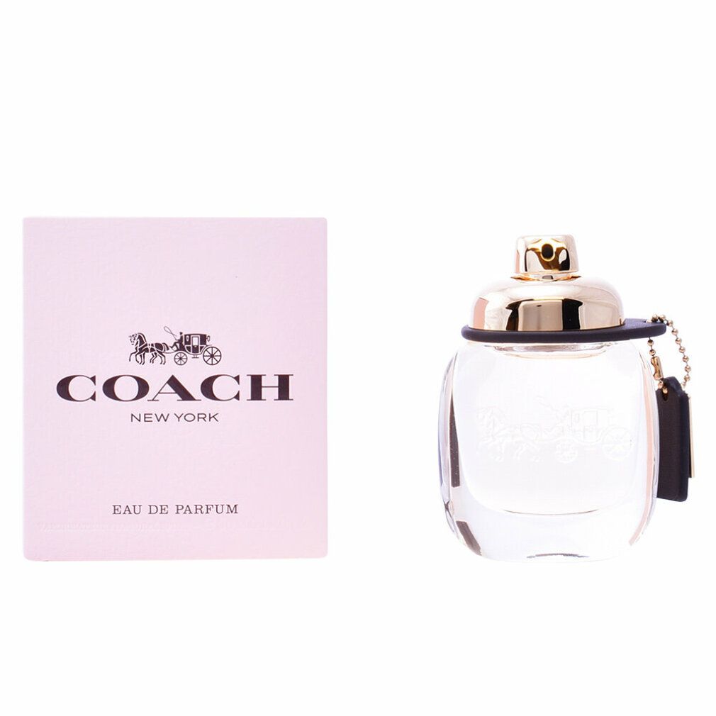 Coach New York Eau de Parfum Flakon und Verpackung.
