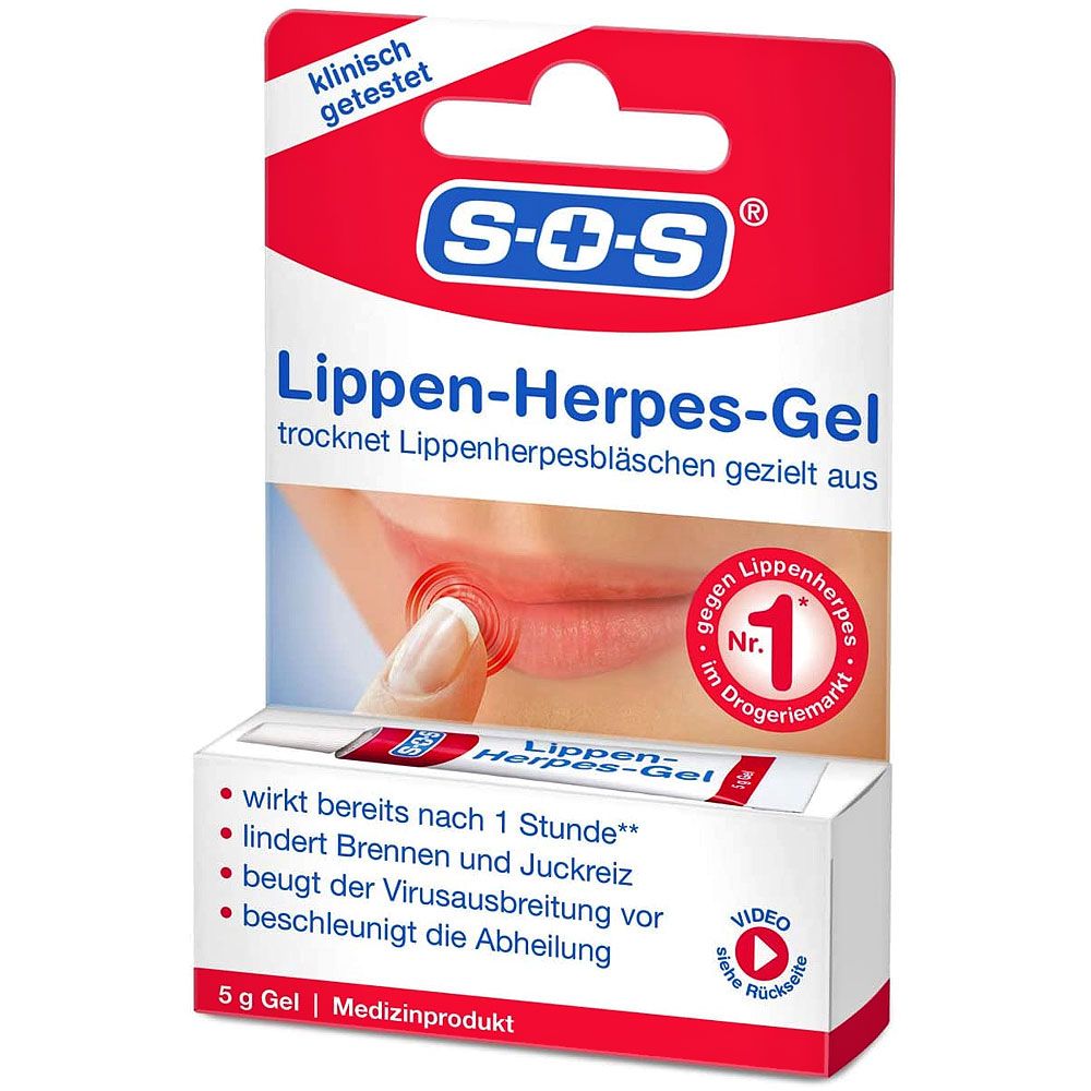 SOS Lippenherpes Gel