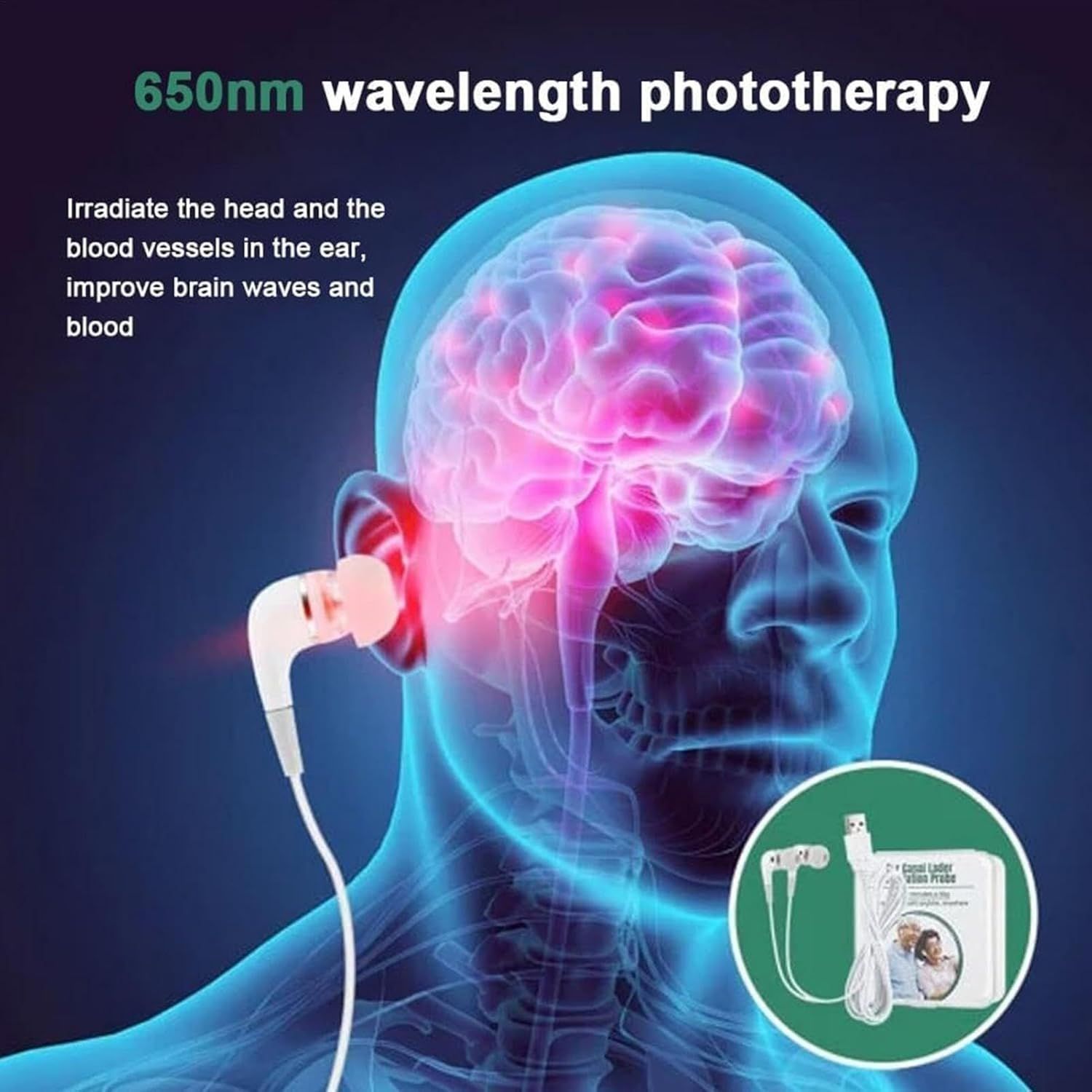 HC Tinnitus, Ohren Laser Therapie, Infrarot Ohrstecker