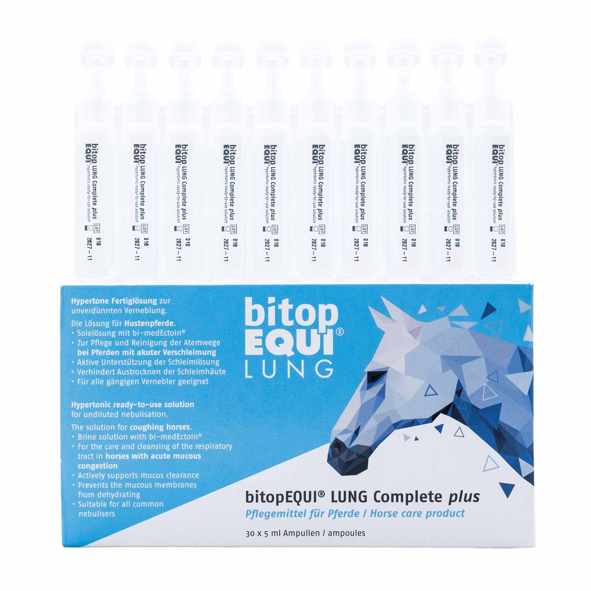 bitopEQUI® LUNG Complete plus (30 x 5ml)