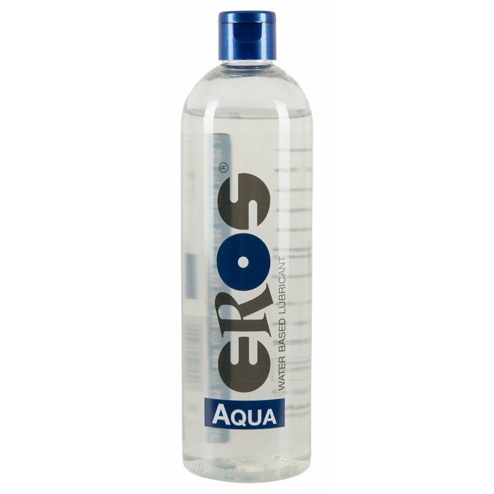 Gleitgel 'Aqua“ auf Wasserbasis | Latexkondomsicher Eros 500 ml Gleitmittel