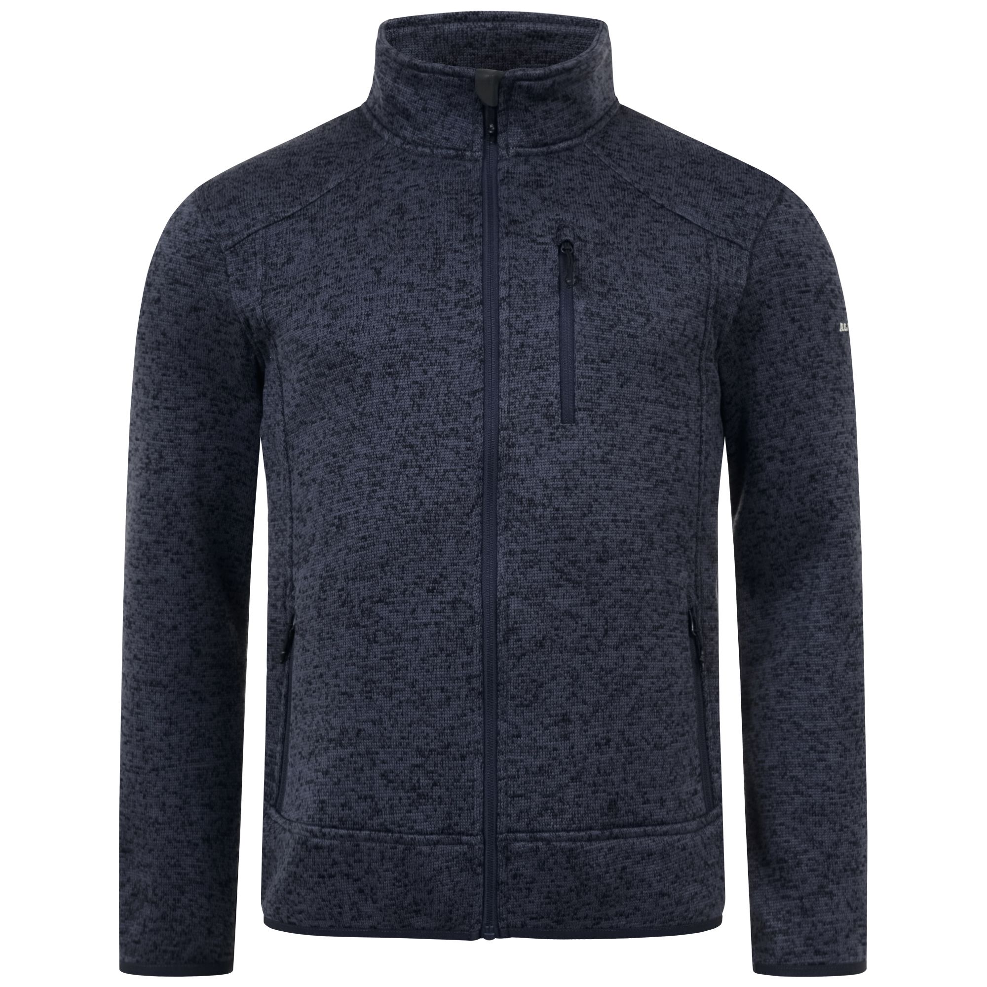 Fleecejacke Herren mit Knit Tech S Marineblau 1 St
