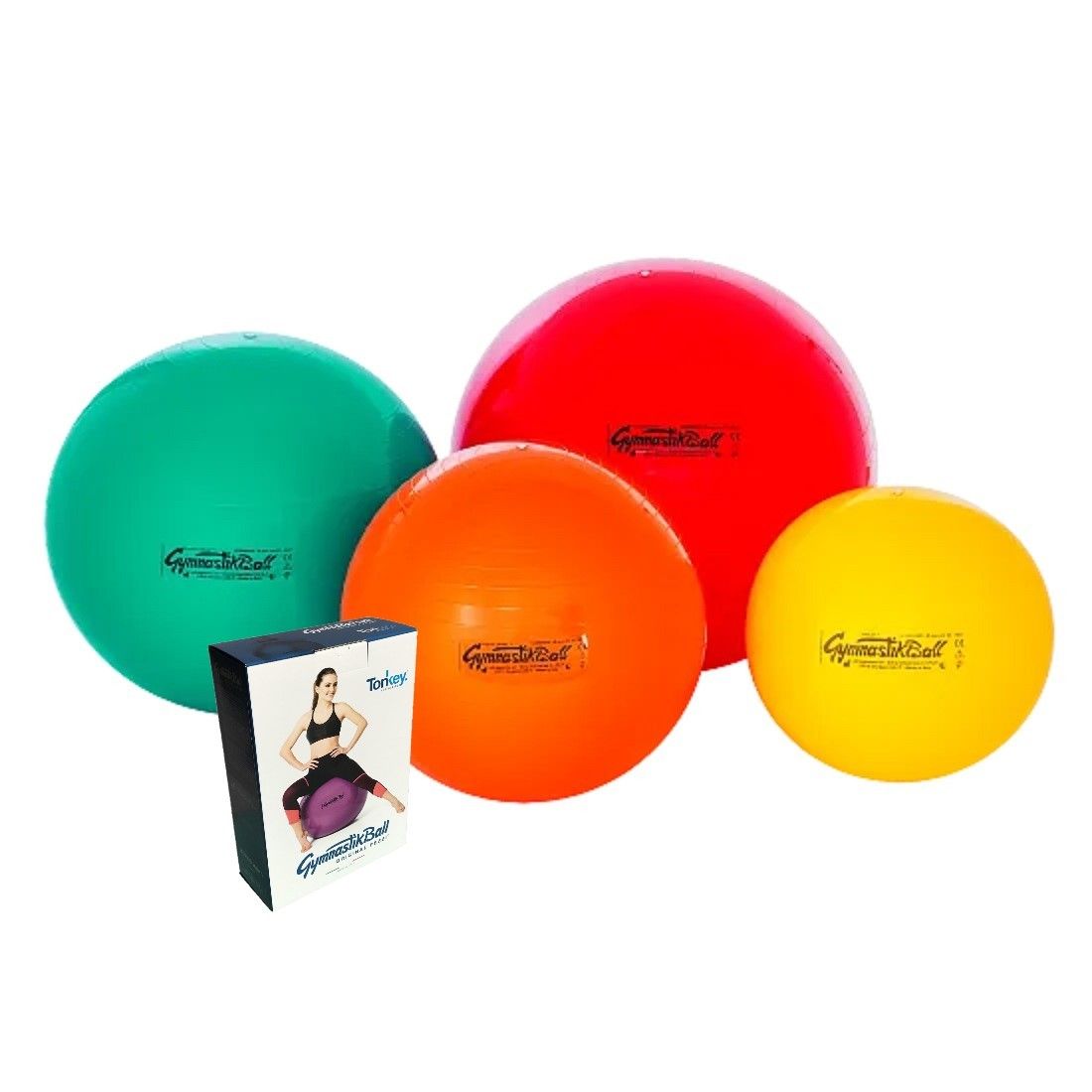 Pezzi®-Ball Original Gymnastikball mit Übungsanleitung 1 St