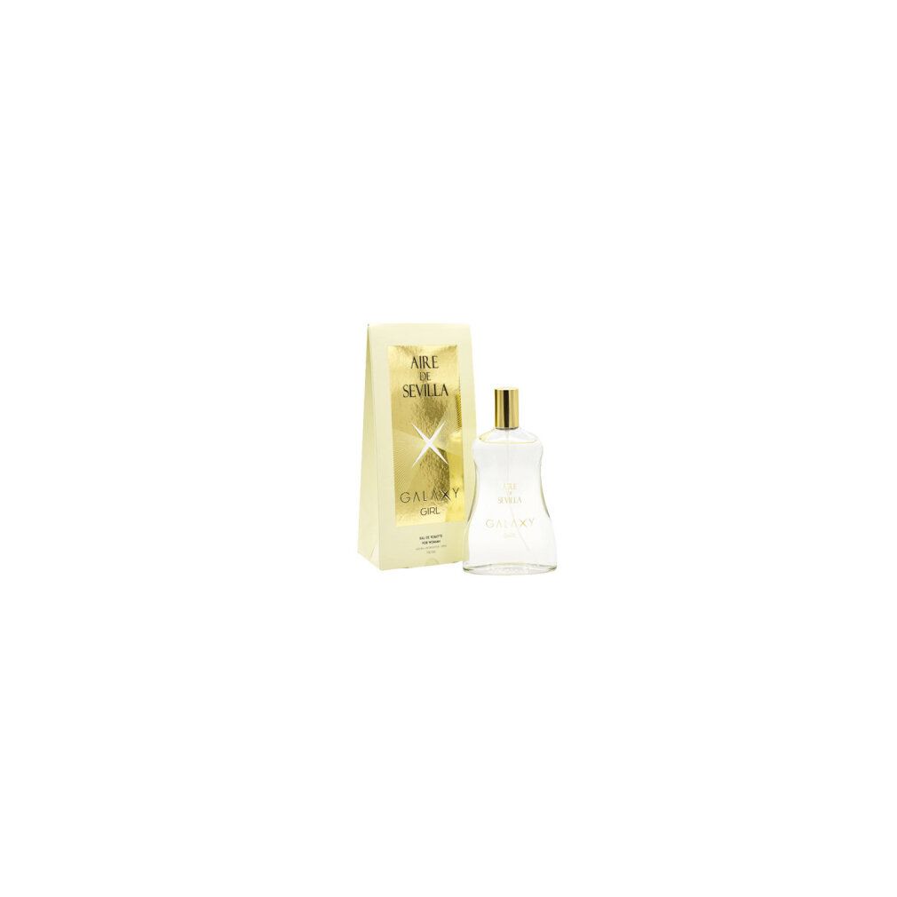 Parfümflakon und Verpackung. Flakon transparent, goldener Verschluss. Verpackung beige mit goldener Schrift.