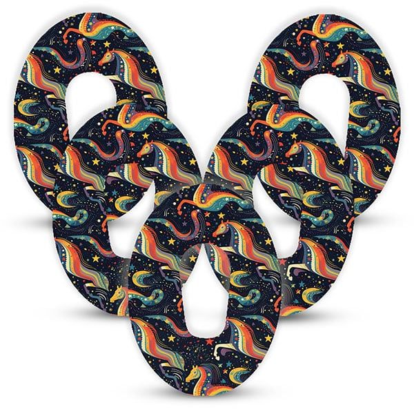 Diasticker® Dexcom G6 Fixiertapes "Starlight Horses"