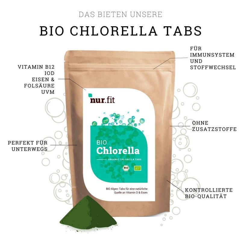 nur.fit BIO Chlorella Tabs