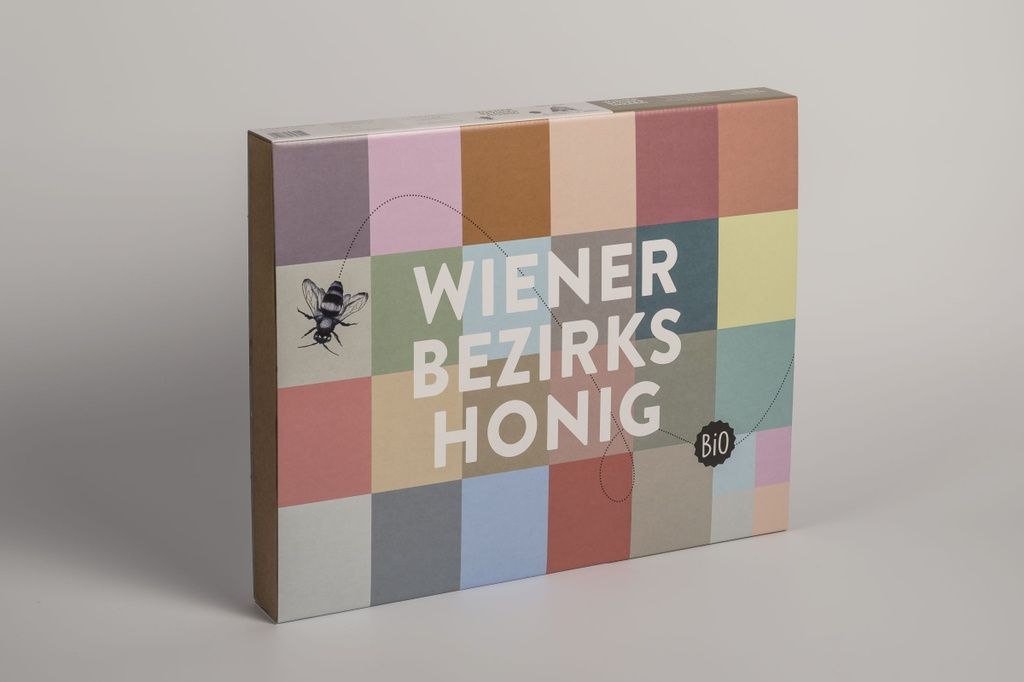 Wiener Honig Degustationsbox von Wiener Bezirksimkerei