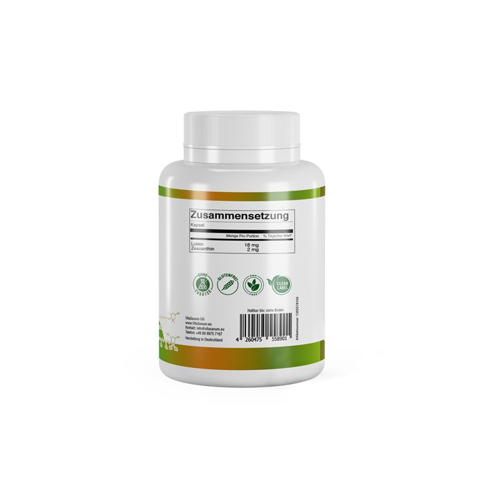 VitaSanum®- Lutein + Zeaxanthin 60 St Kapseln