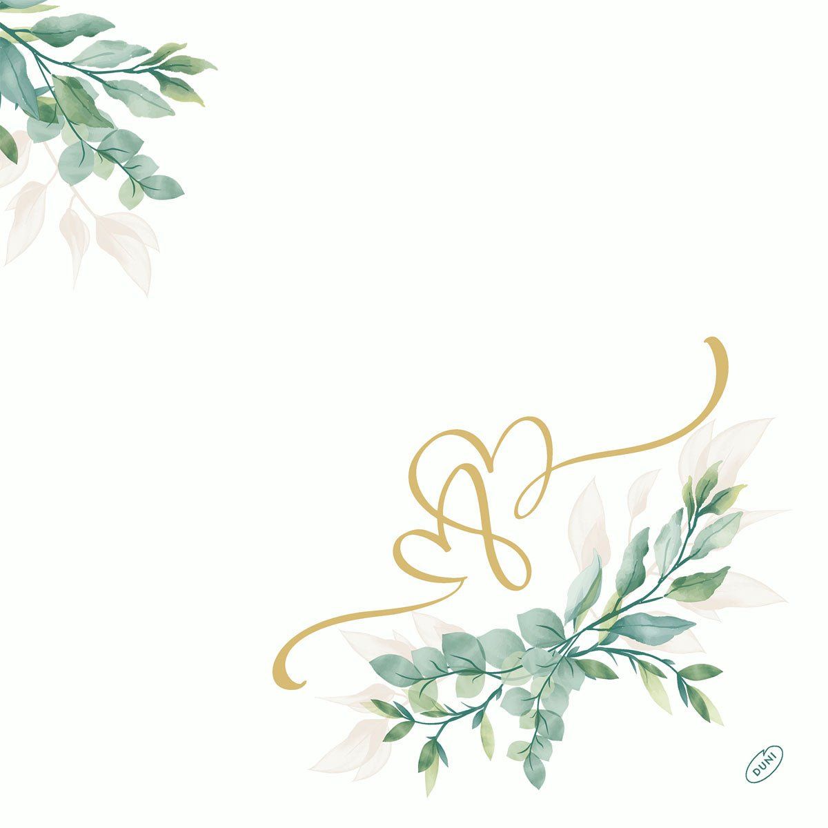 Dunilin Servietten 40x40 Love Hearts 45 St Tücher