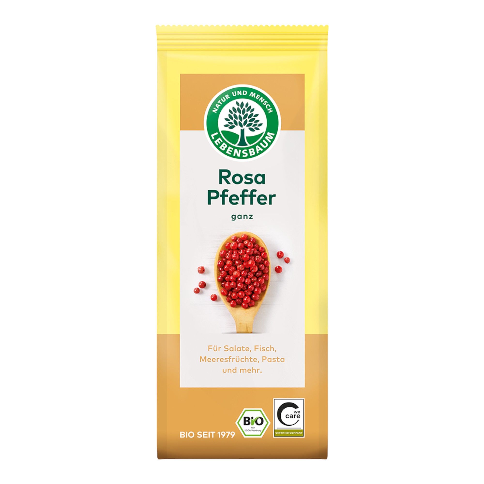 Bio Rosa Pfeffer ganz 25 g
