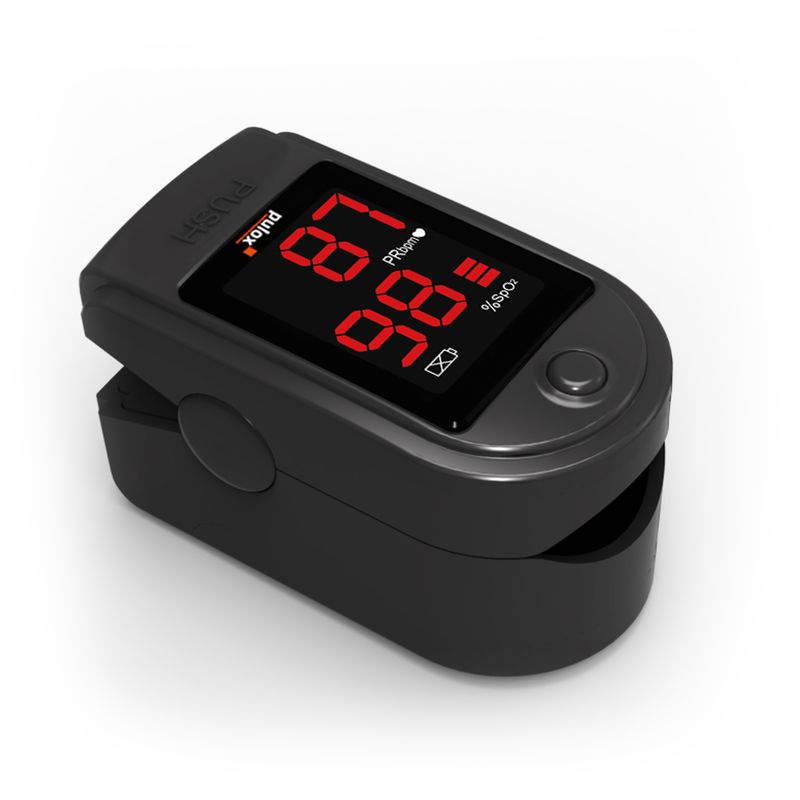 pulox Pulsoximeter Po-100 schwarz