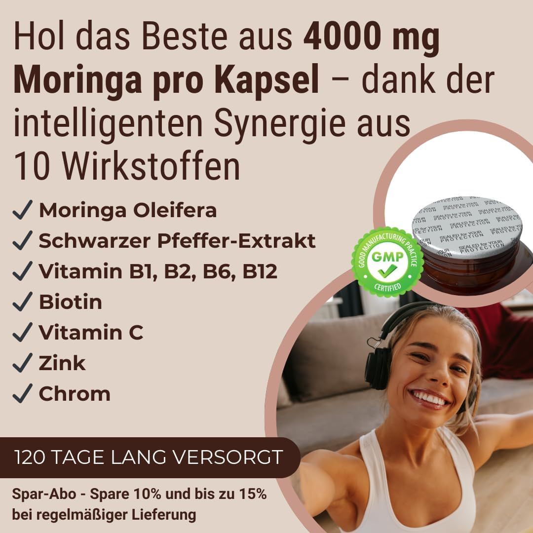 Vitassential Moringa Komplex Kapsel