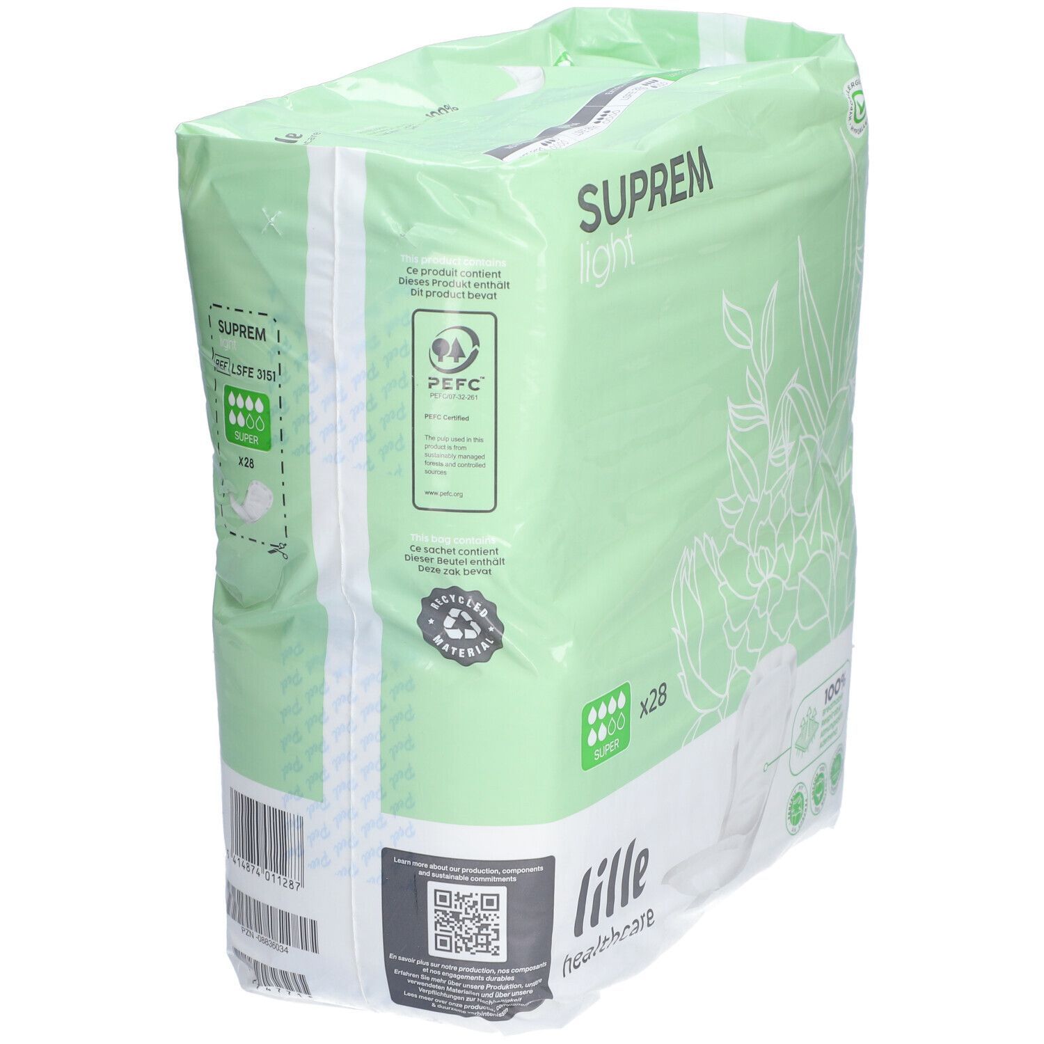 Suprem Light super 28 St Einlagen