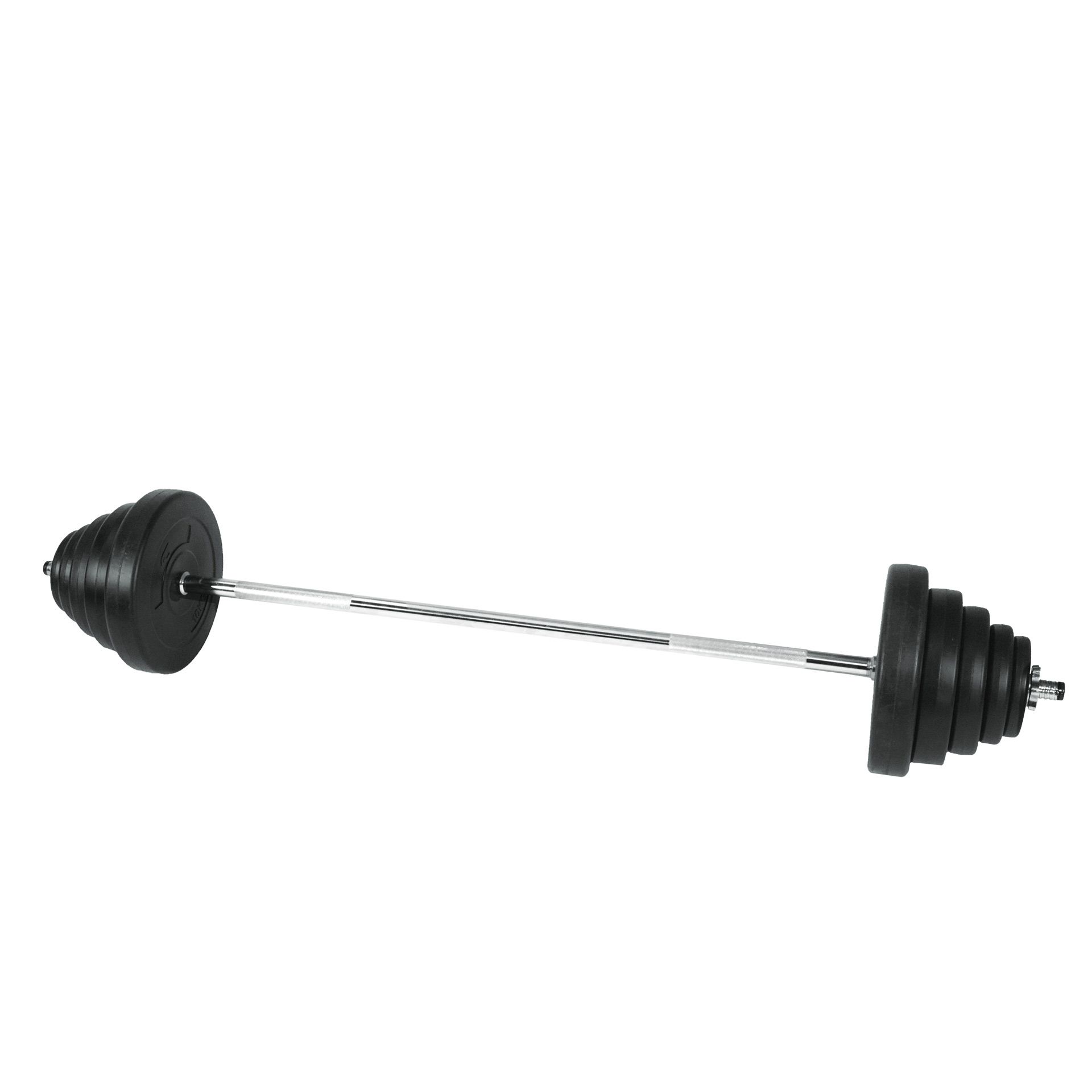 CHRISTOPEIT SPORT Hantel-Set 38,5 kg + Langhantelstange