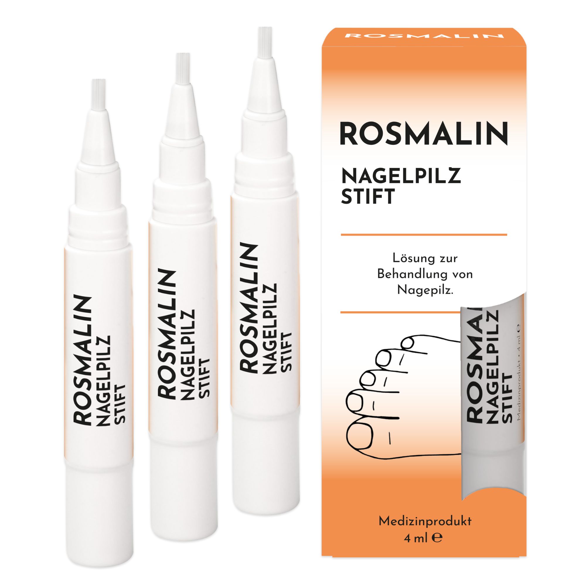 Rosmalin® Nagelpilz Stift 3x4 ml