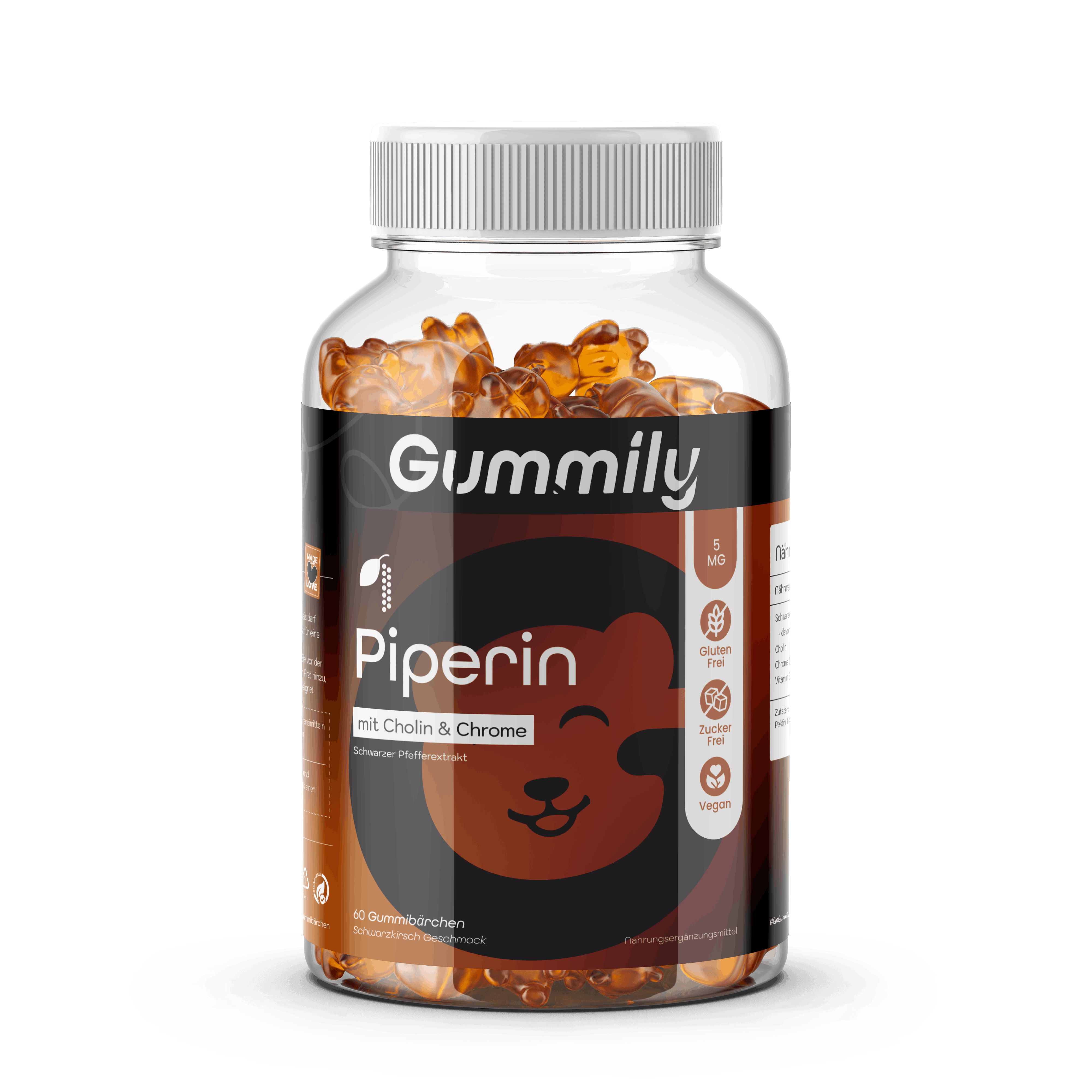 Gummily® Piperin Gummibärchen 60 St