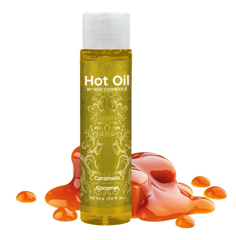 Wärmendes Massageöl mit Aroma | glutenfrei, parabenfrei, vegan | NUEI cosmetics