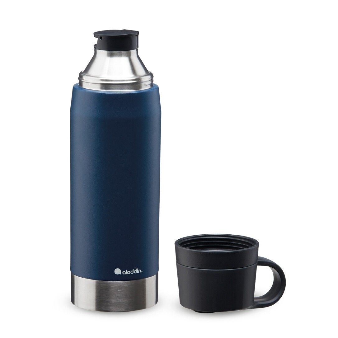 Aladdin CityPark Thermoflasche, 1,1L, Navy-Blau