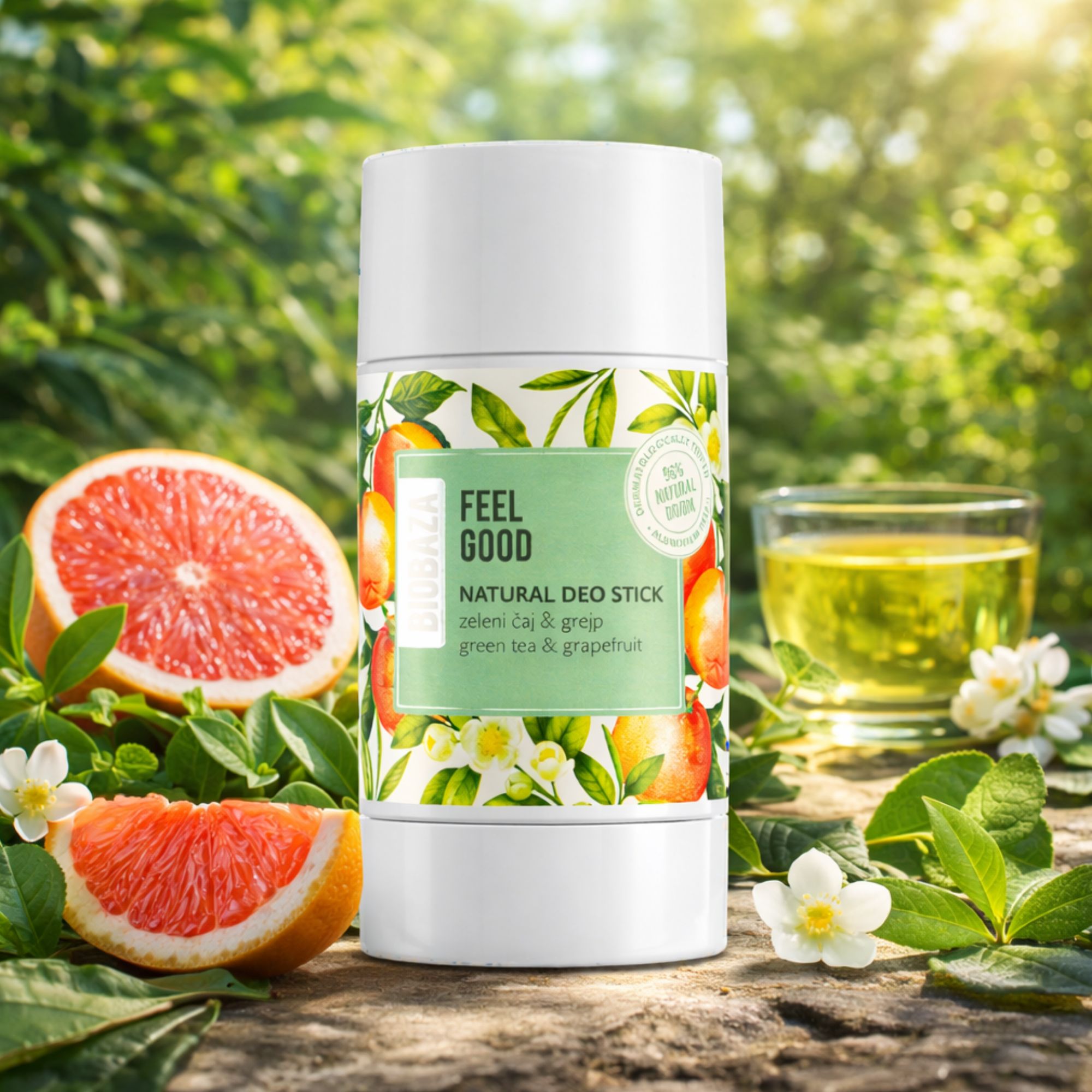 BIOBAZA Feel Good Natürlicher Deo Stick