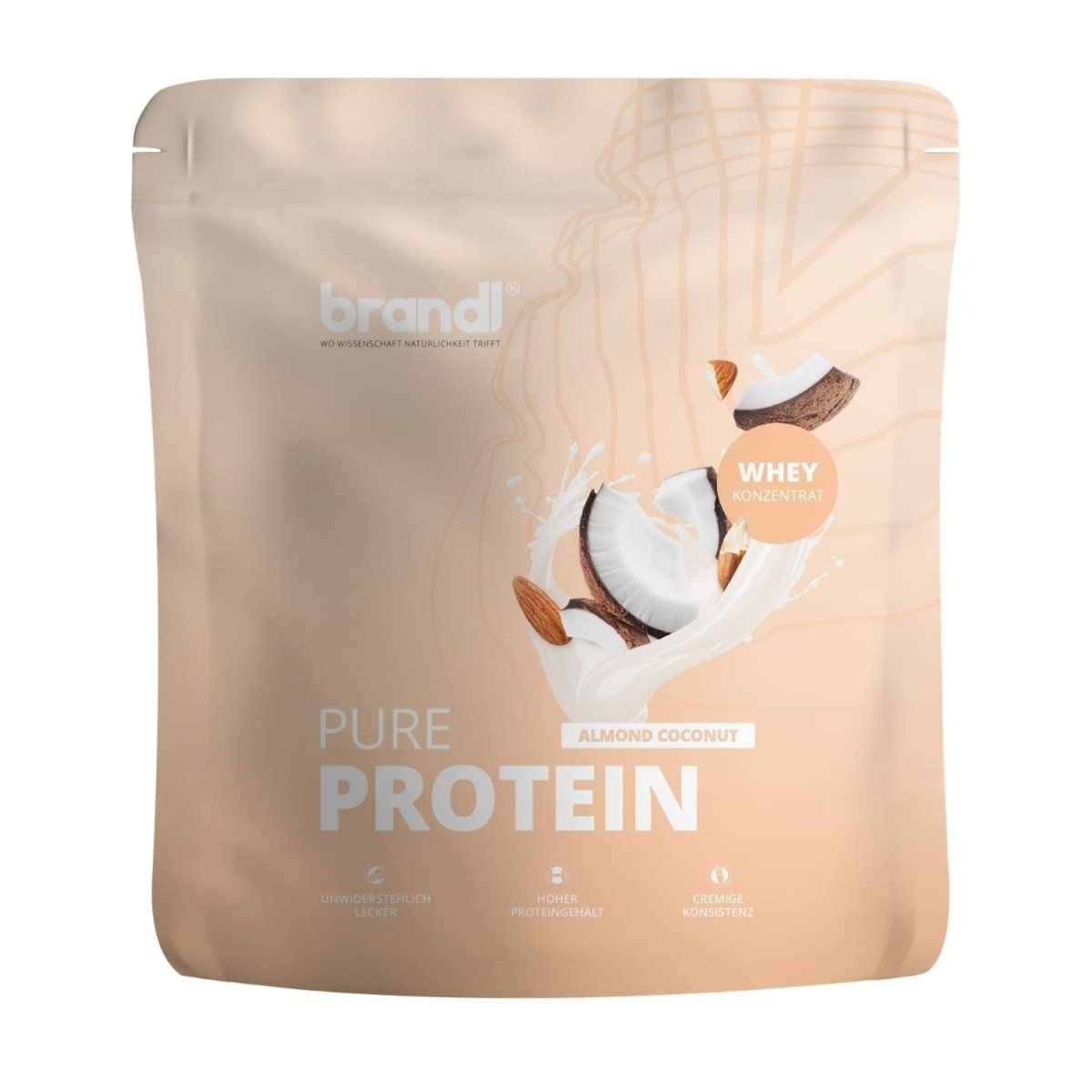 brandl® Pure Protein 2.0 Proteinpulver Whey | Eiweißpulver mit natürlichem Aroma 1000 g Pulver
