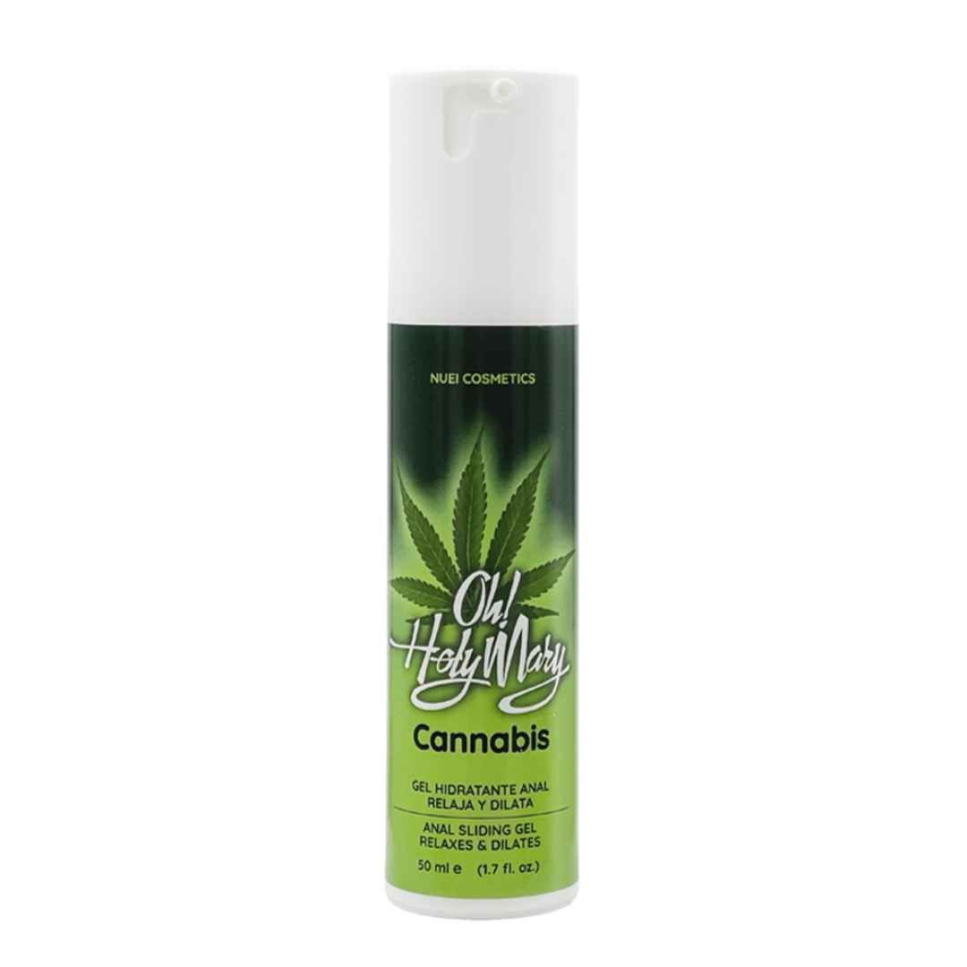 Analgleitgel „Oh! Holy Mary Cannabis“ auf Wasserbasis | Mit Hanfsamenöl, vegan | NUEI