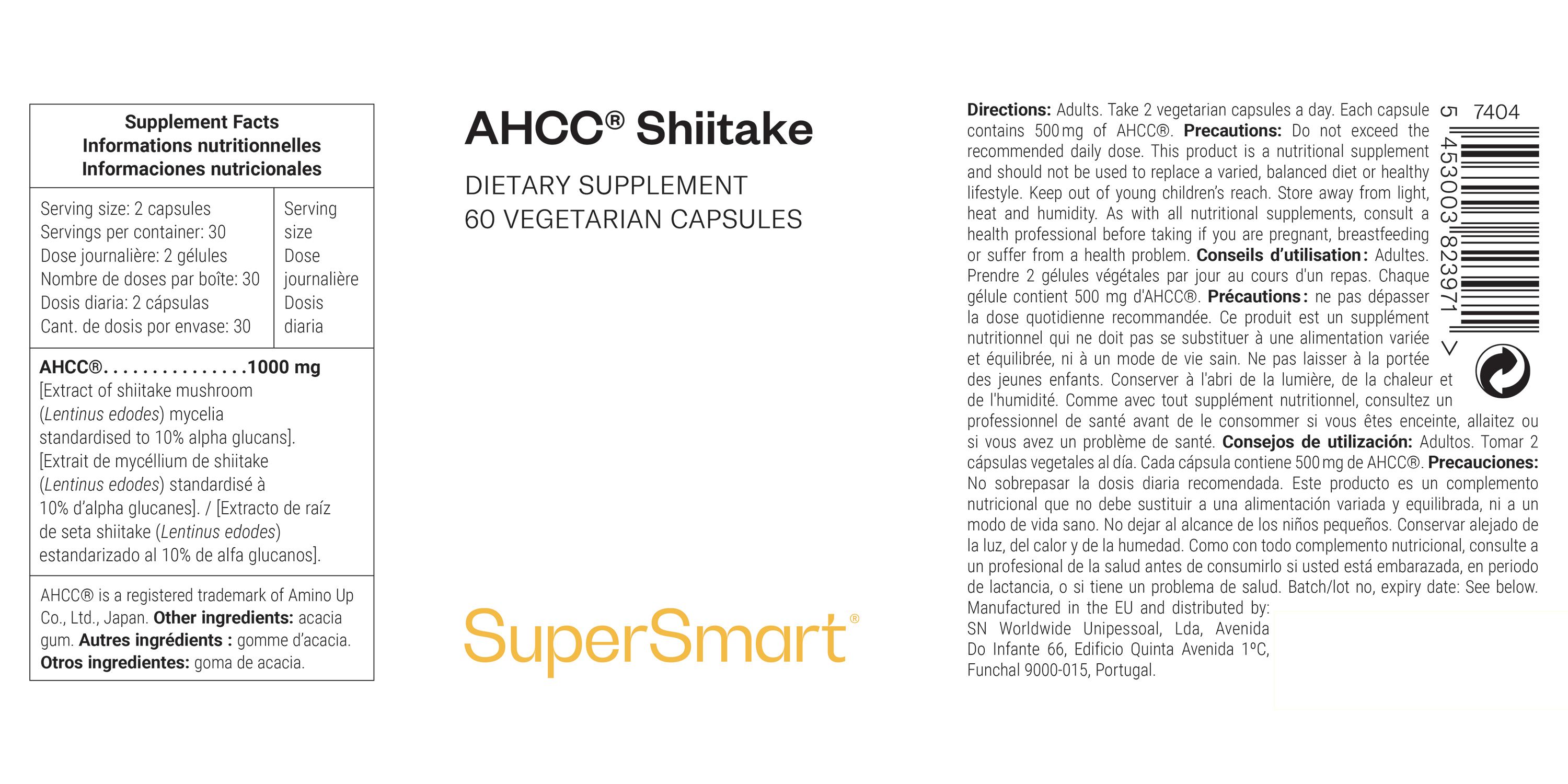 SuperSmart - Ahcc 60 St