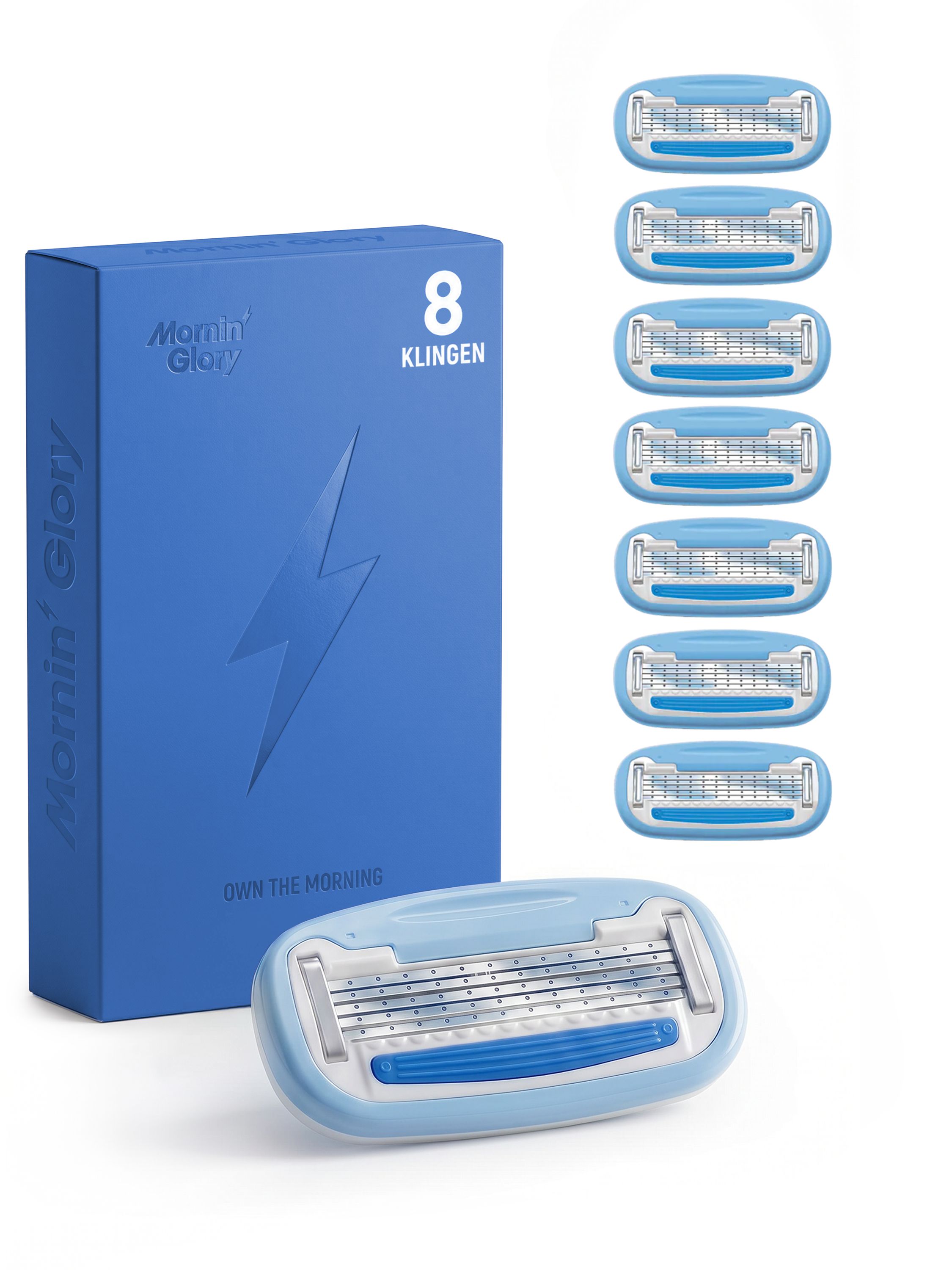 Mornin`Glory Body Rasierklingen – 5-Klingen System 8 St