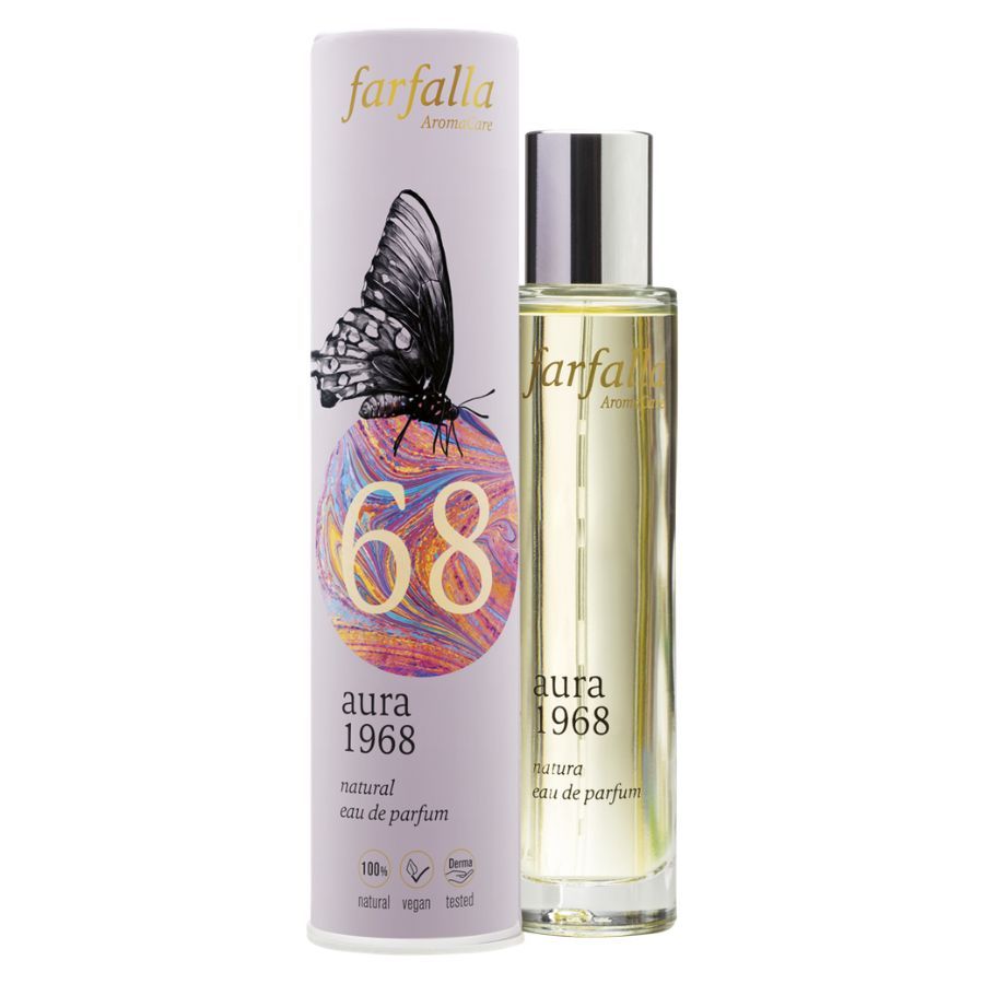 Farfalla aura 1968, natural eau de parfum Bio