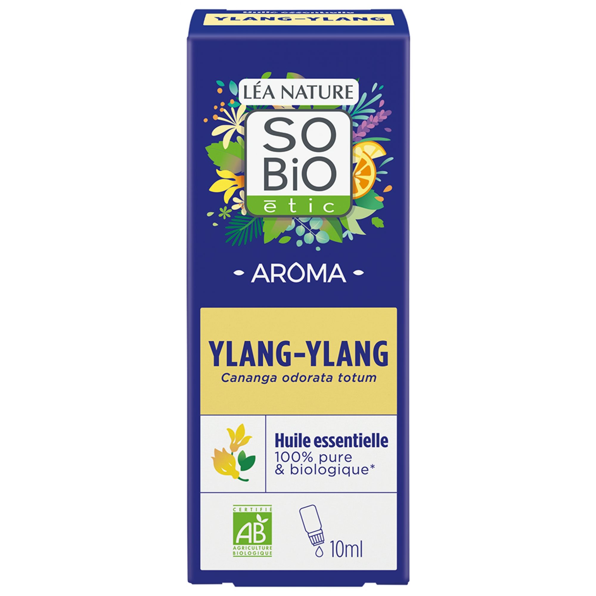 Léa Nature SO BIO étic Aroma ätherisches Öl Ylang-Ylang Bio 9,5x4x4 cm