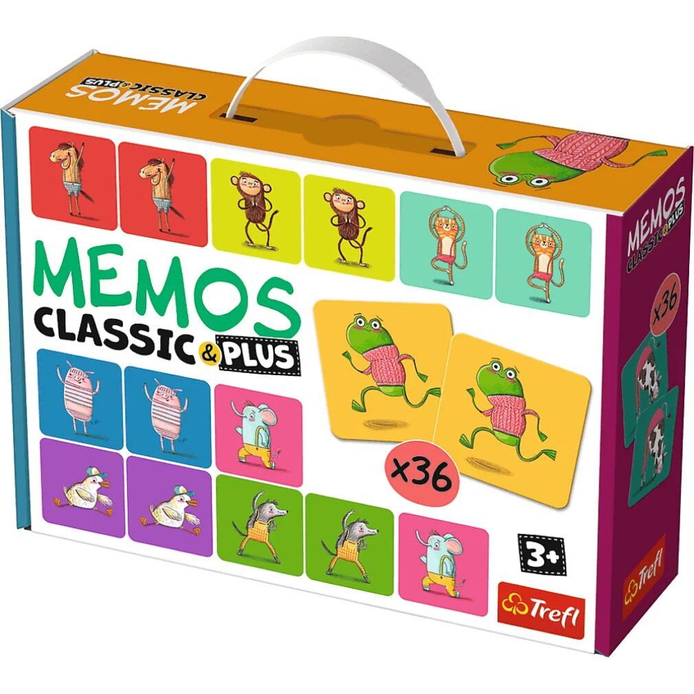 trefl Pexeso Classic&Plus Animals in Motion 3in1 1 St view 2