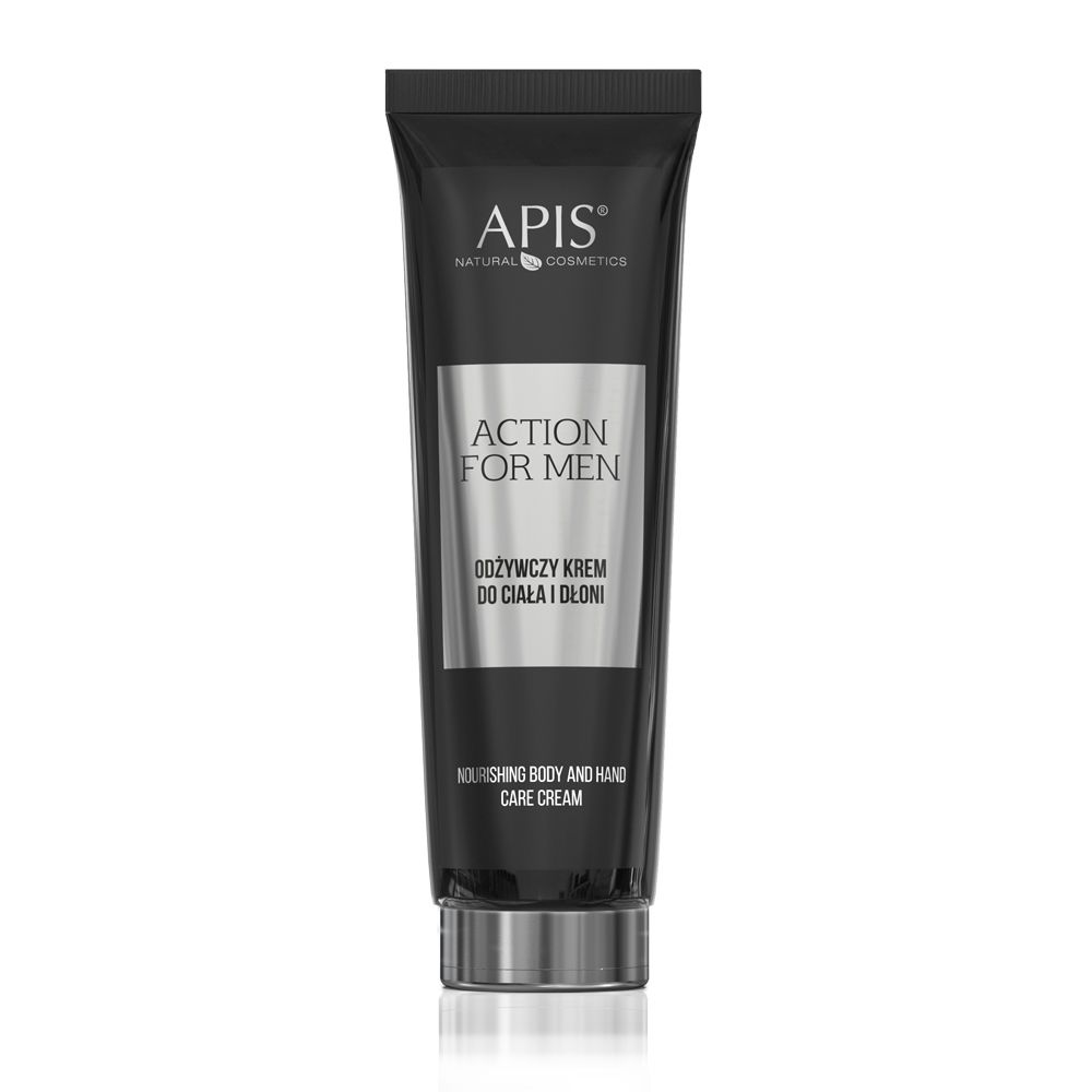 Apis Action FOR Men, Pflegende Körper- und Handcreme 100 ml