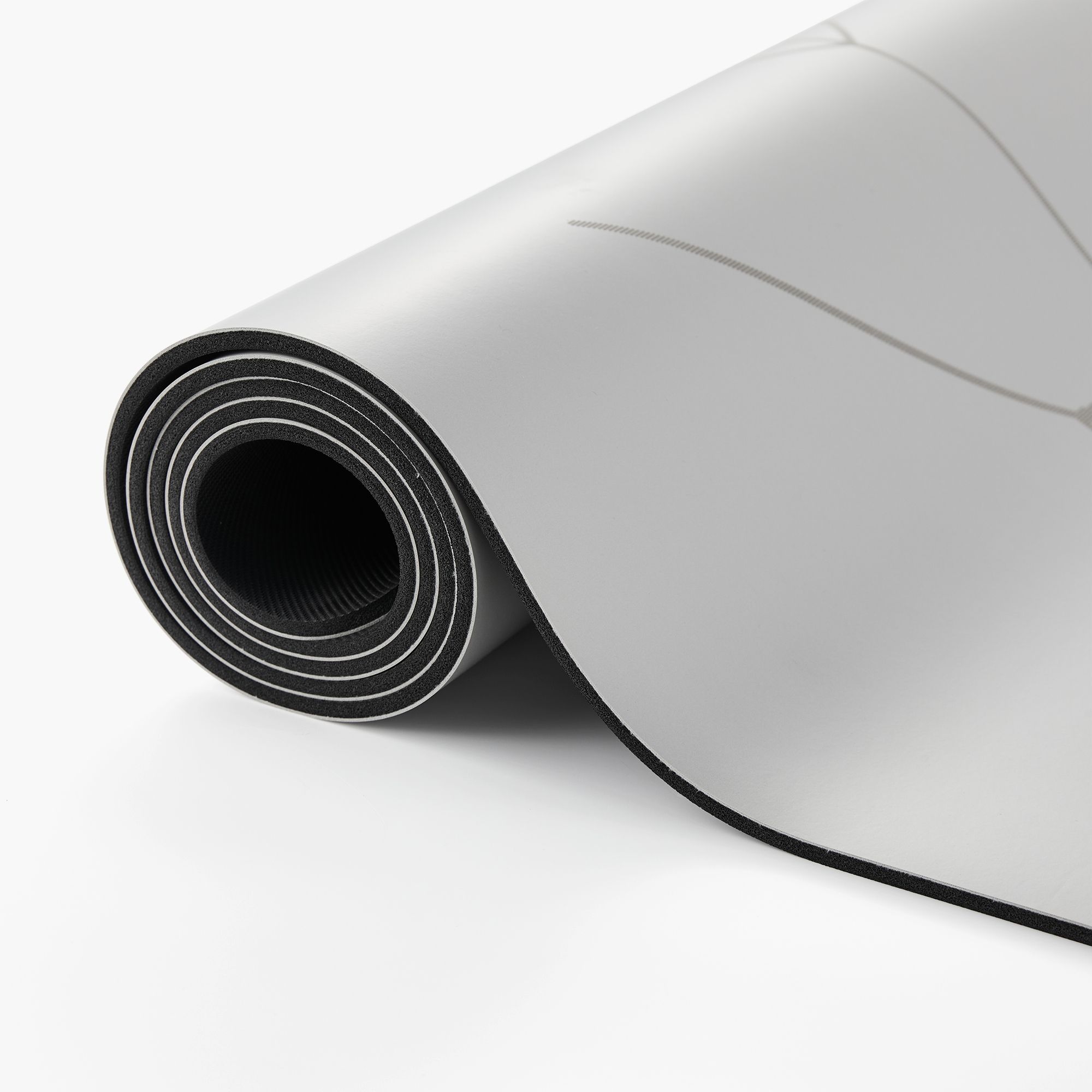 Myga Yoga Ausrichtungs-Matte - Grau