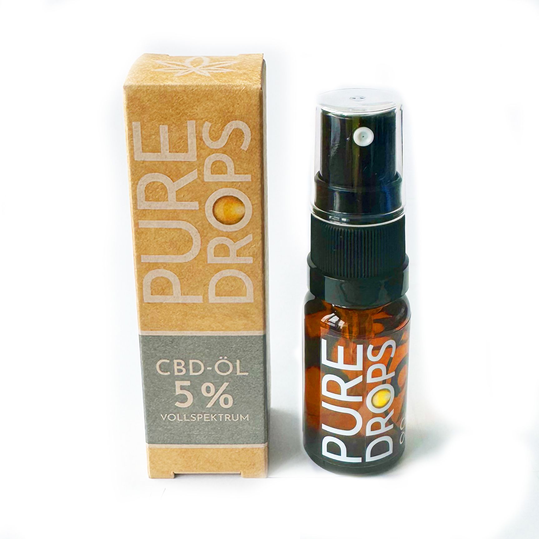 PURE DROPS CBD ÖL aus Österreich 5% CBD Vollspektrum