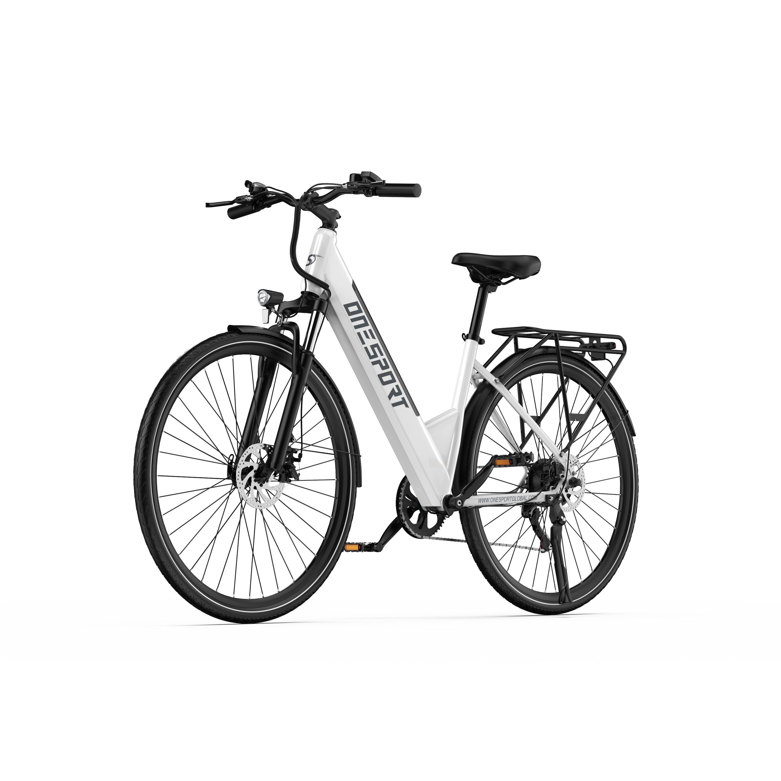 ONESPORT OT12 27,5" City-E-Bike, 36V 13Ah Akku, App-Unterstützung