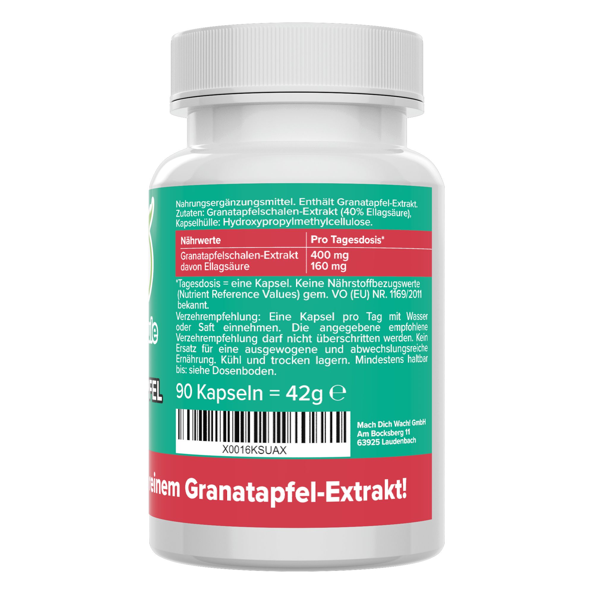 Granatapfel Kapseln - Vitamineule® 90 St