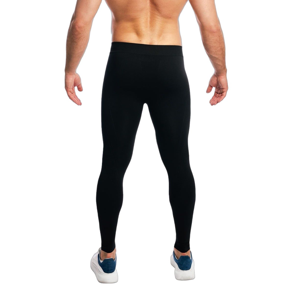GymBeam Leggings Herren funktionell ohne Taschen Fuse Black