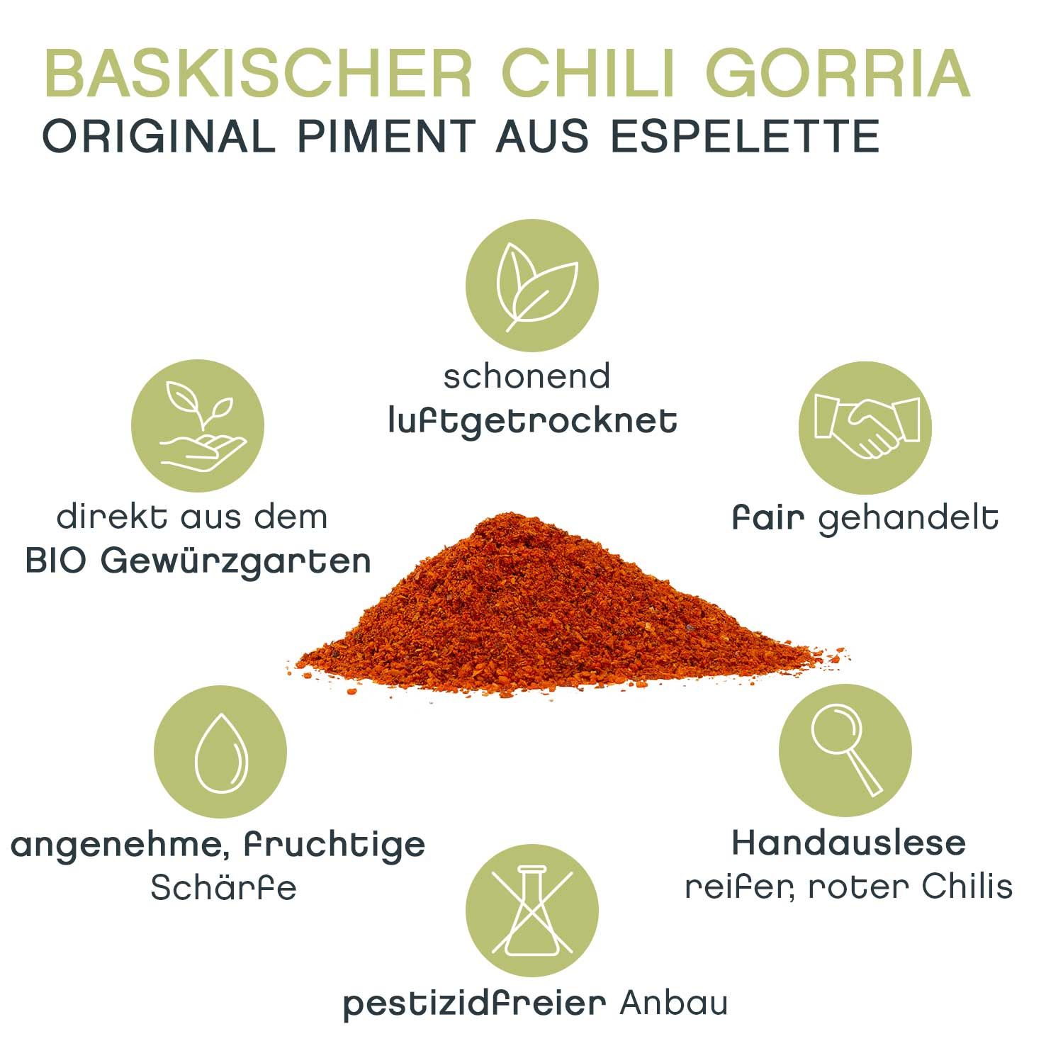 Pfefferdieb - Baskischer Chili aus Espelette bio