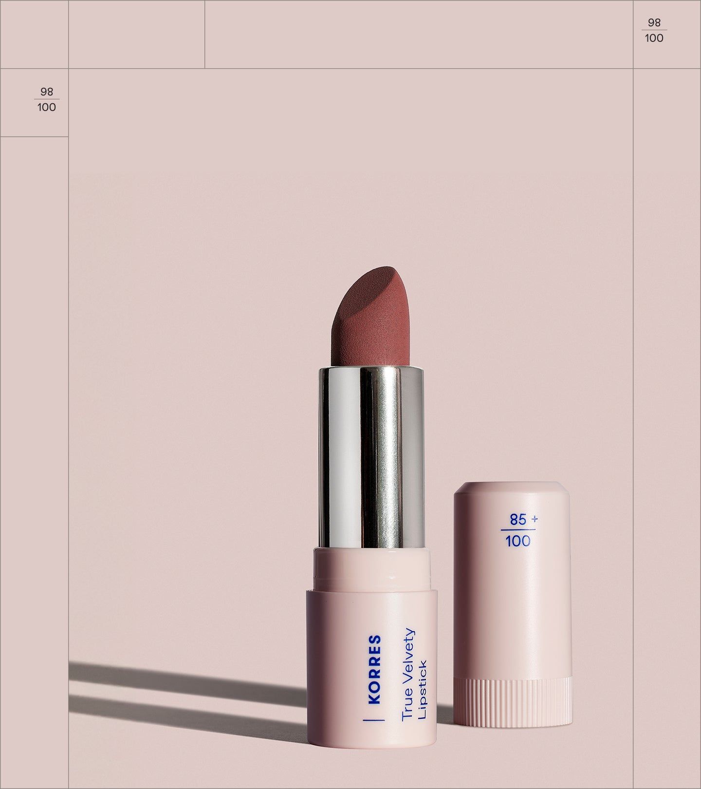 Korres True Velvety Lipstick 23 Rosewood 3 ml Stifte