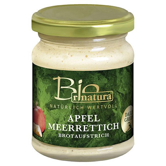 Bio Rinatura Brotaufstrich Apfel-Meerrettich Bio