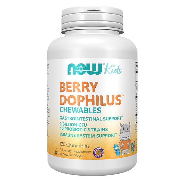 Now Foods BerryDophilus Kids 120 Pc