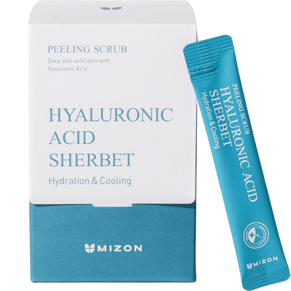 MIZON Hyaluronic Acid Sherbet Peeling Scrub Nourishing Peeling