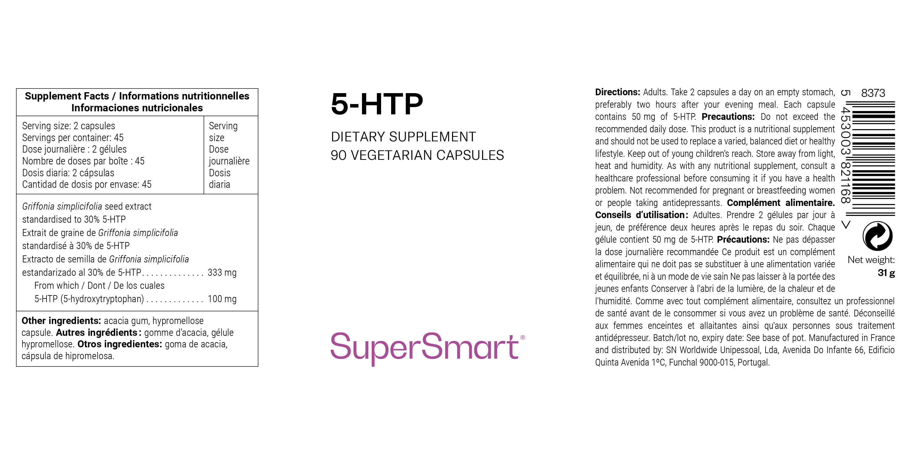 5-HTP - SuperSmart