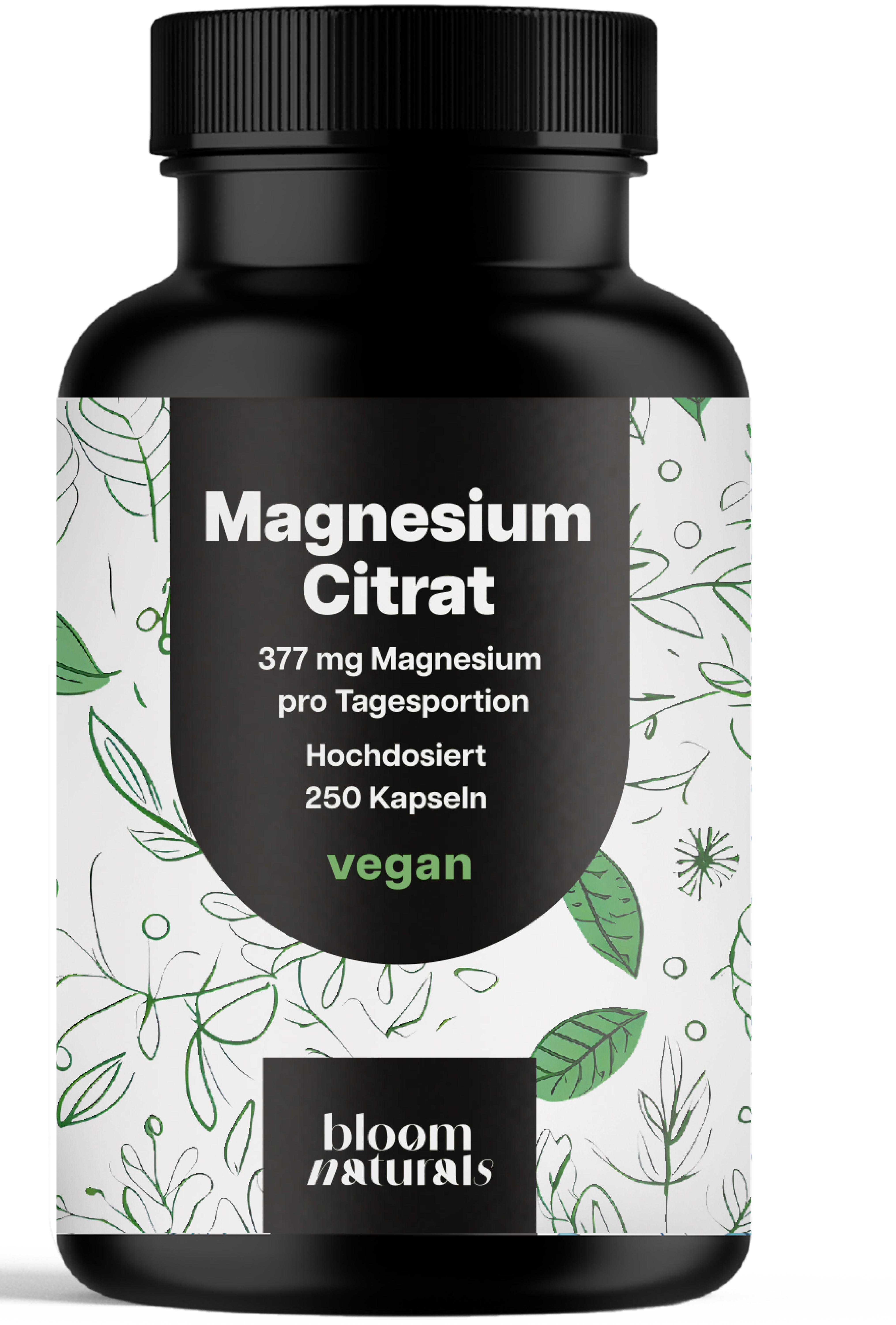 Bloom Naturals Magnesiumcitrat Kapseln