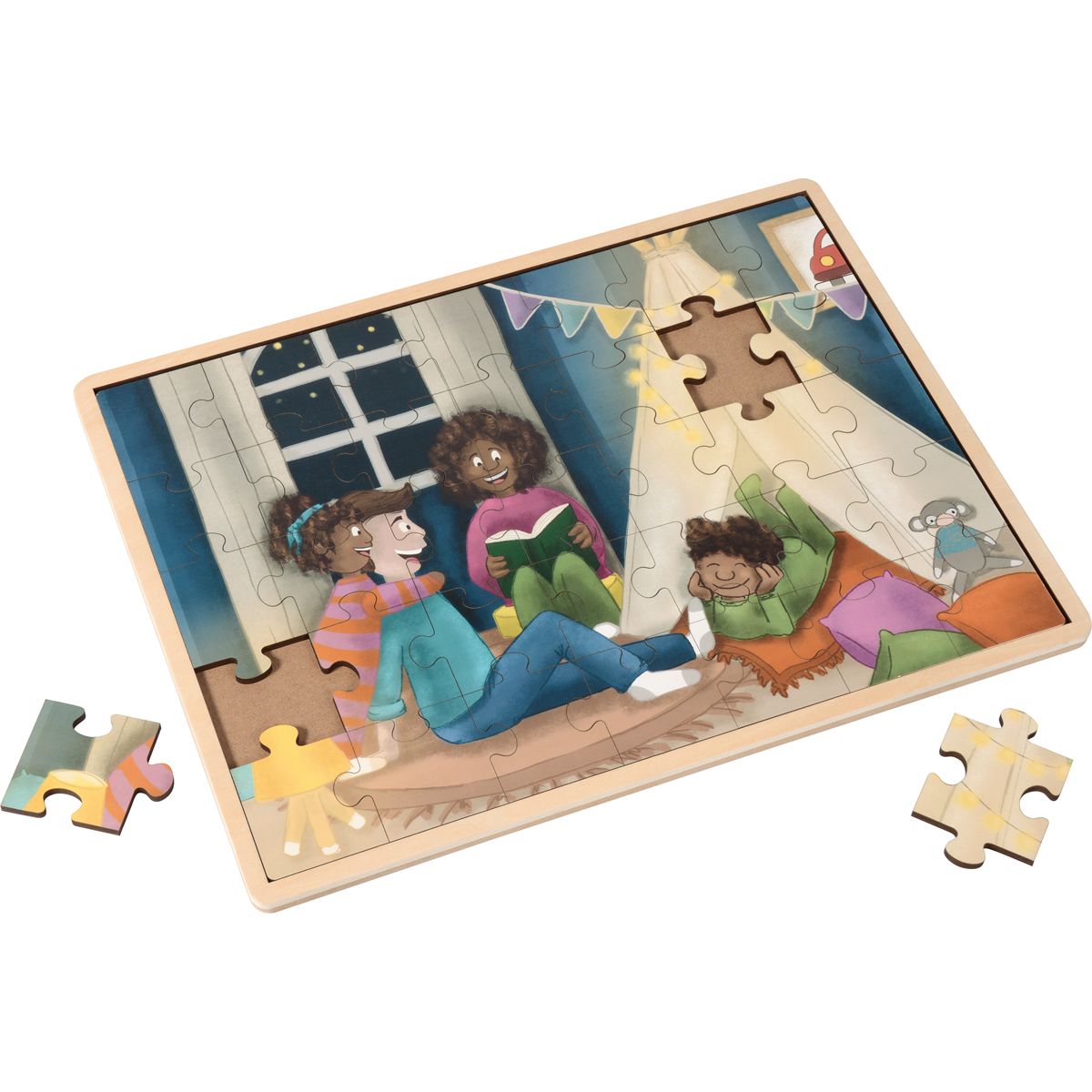 EDUPLAY Puzzle Abend-Geschichten Integration