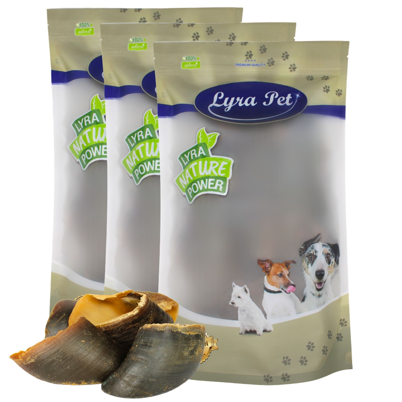 Lyra Pet® Rinderhufe 3,6 kg Futter