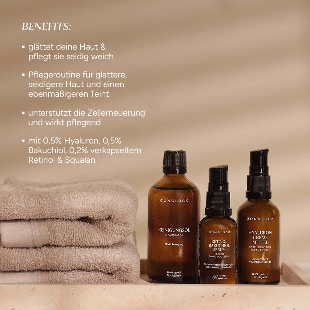 JUNGLÜCK Glatt & Strahlend Pflege-Trio