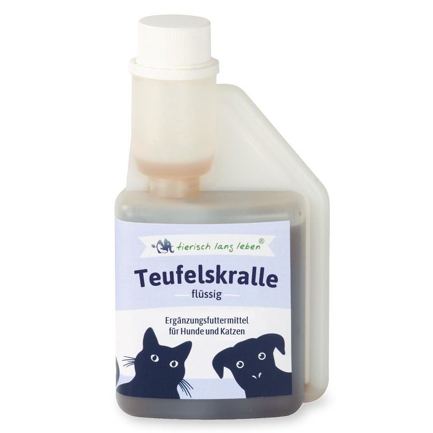 tierisch lang leben Flüssige Teufelskralle für Hund und Katze