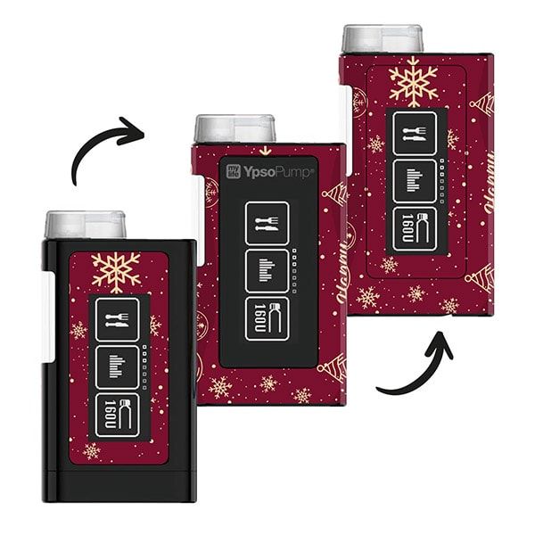 Diasticker® Mylife Ypsopump Sticker 'Happy Holidays' 1 St